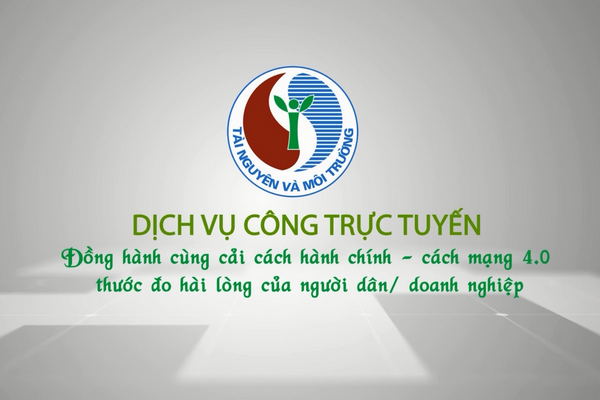   Giới thiệu về dịch vụ công trực tuyến lĩnh vực tài nguyên và môi trường