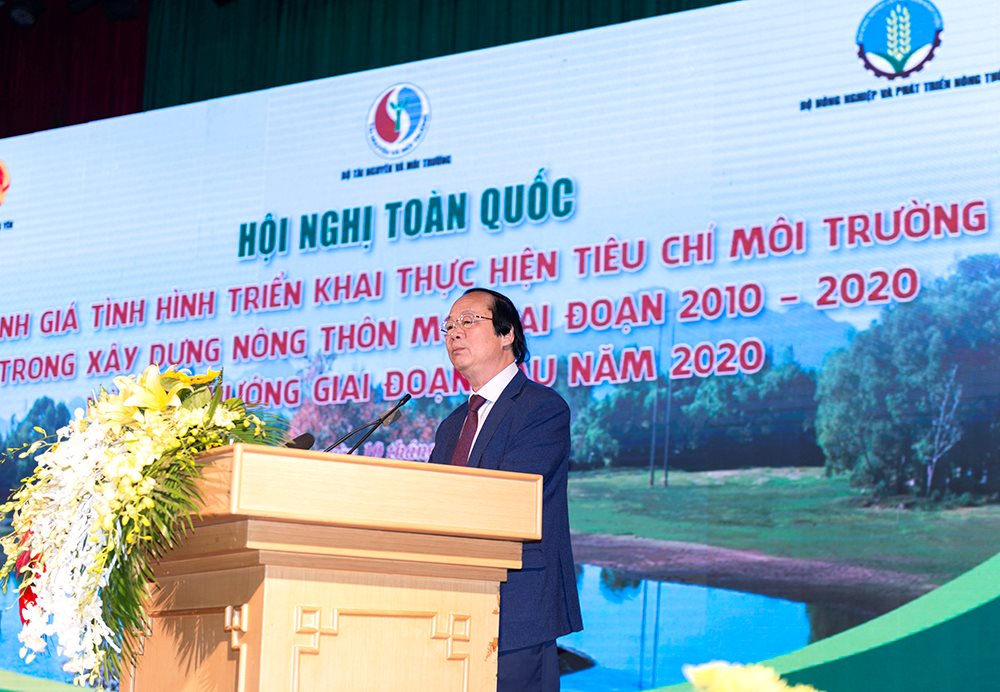   Hội nghị toàn quốc về thực hiện tiêu chí môi trường trong xây dựng nông thôn mới giai đoạn 2010-2020