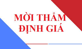   Thư mời thẩm định giá