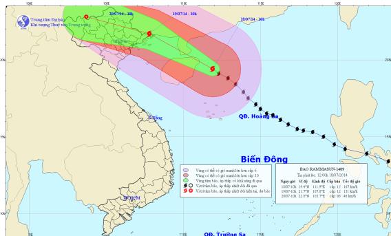   Công điện của Bộ trưởng Bộ TN&MT về chủ động đối phó với cơn Bão số 2